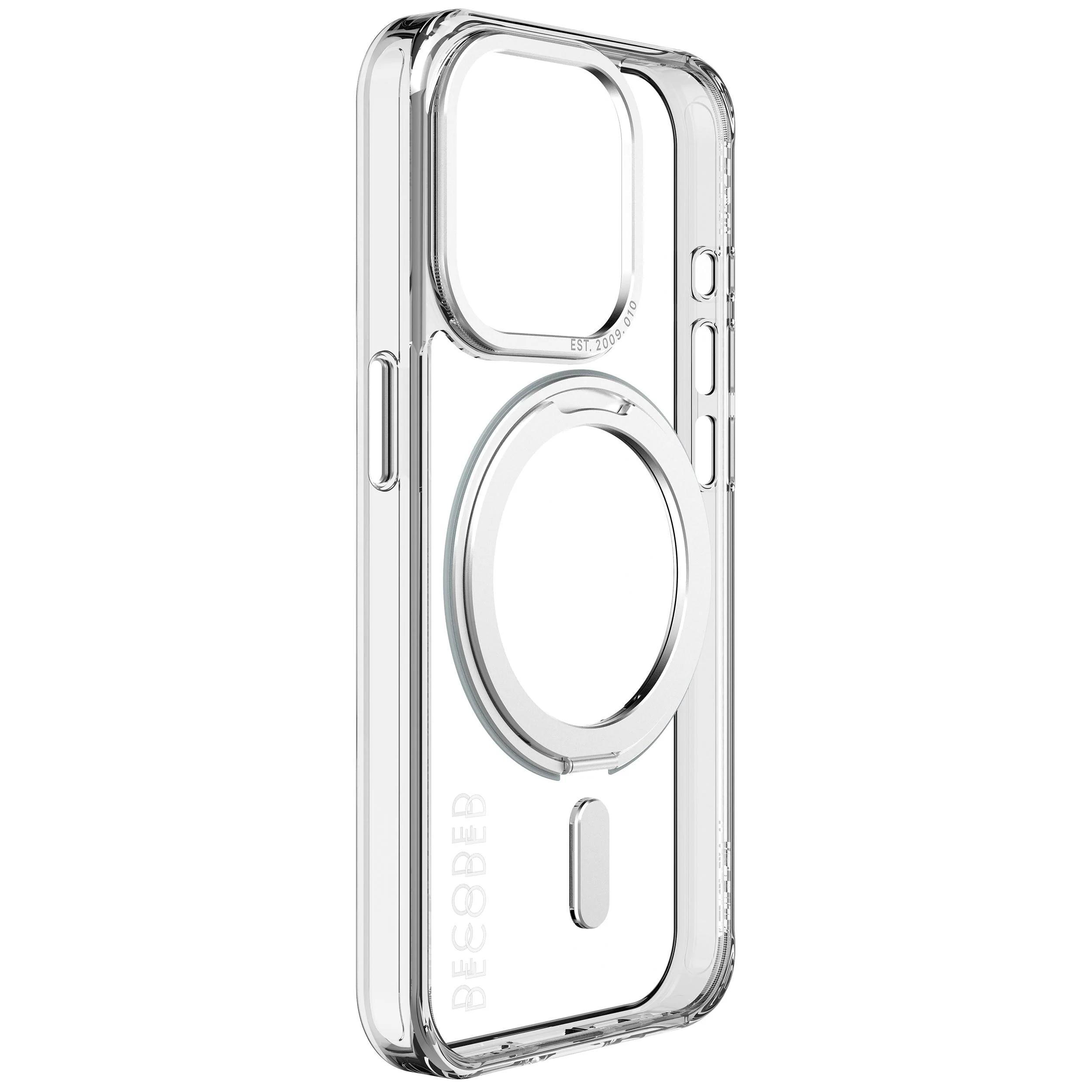 Recycled Plastic Transparant Loop Stand Back Case | Transparant | iPhone 15 Pro | D24IPO15PLSBC1TT - Image 9