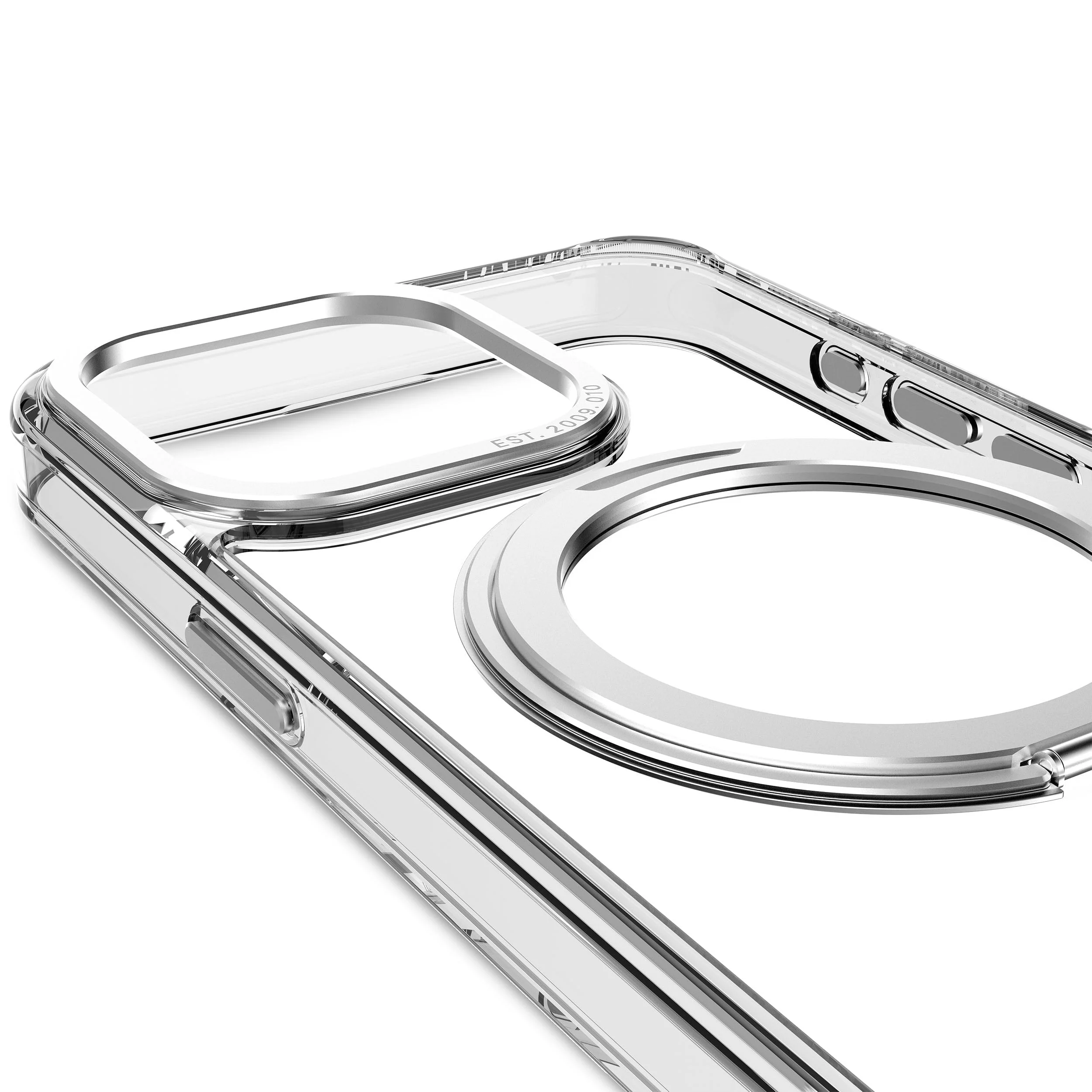 Recycled Plastic Transparent Loop Stand Back Case | Transparent | iPhone 15 Pro Max | D24IPO15PMLSBC1TT - Image 10
