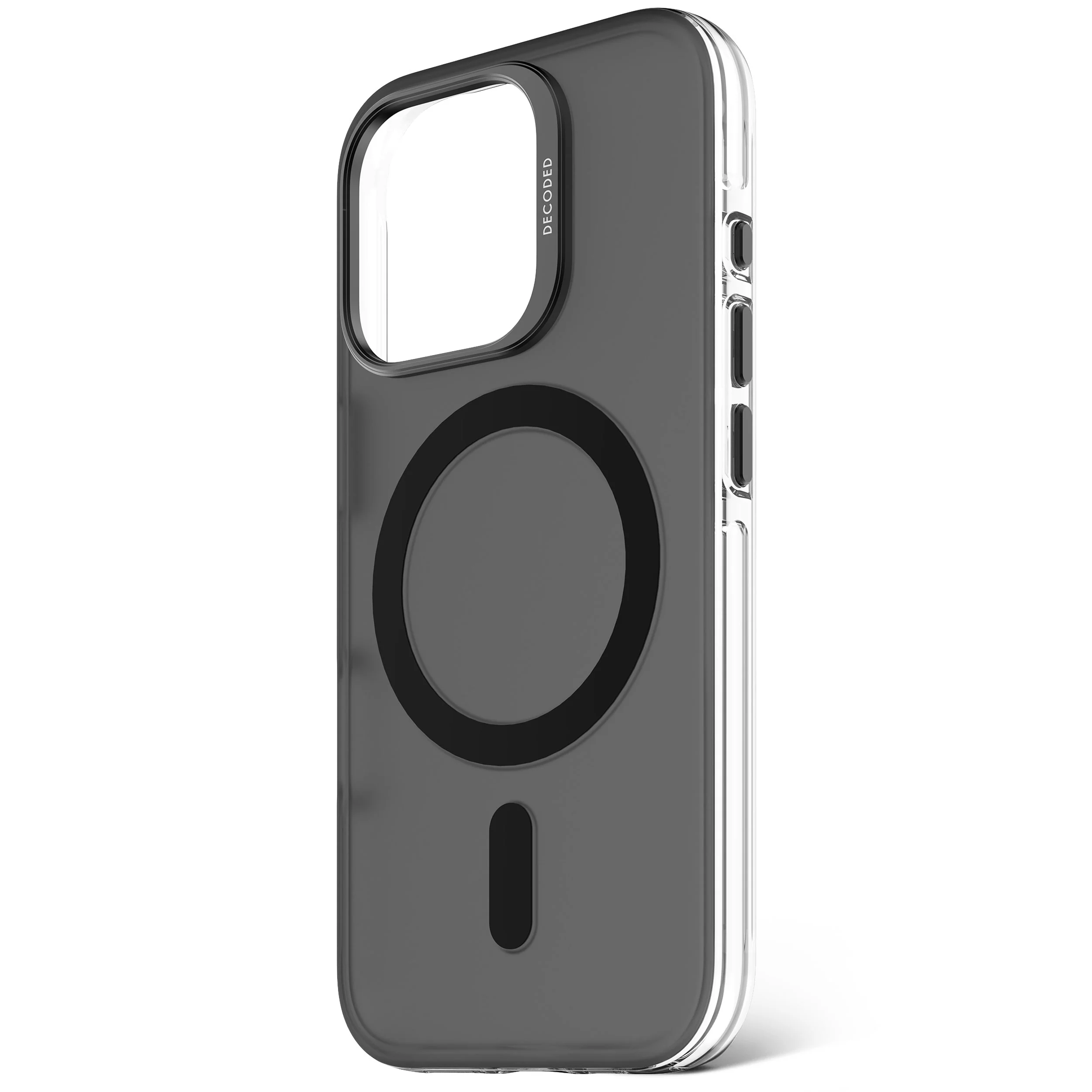 Recycled Plastic Transparent Clear Case | Frosted Black Transparent | iPhone 16 Pro | D25IPO16PBCT2FK - Image 7