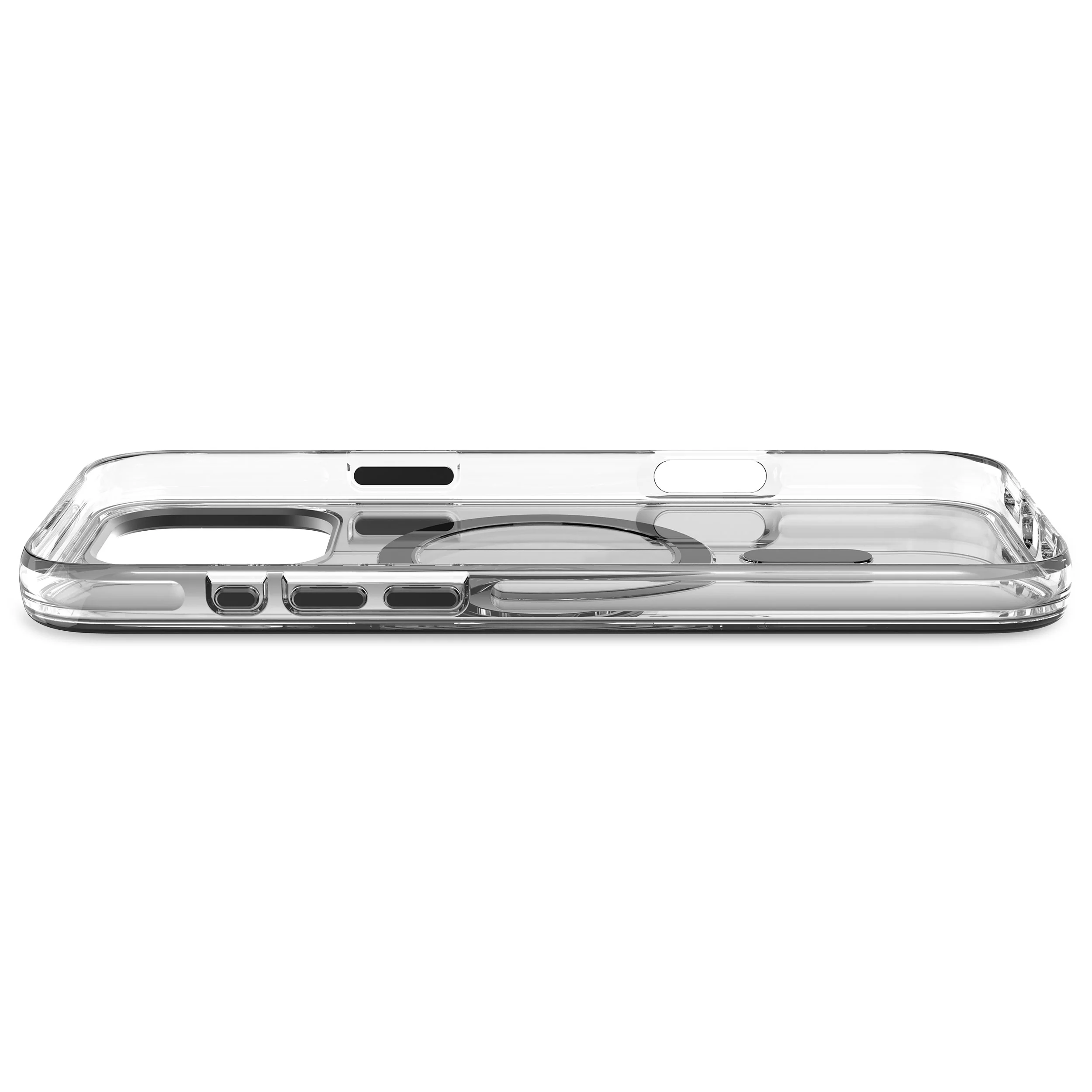 Recycled Plastic Transparent Clear Case | Frosted Black Transparent | iPhone 16 Pro Max | D25IPO16PMBCT2FK - Image 4