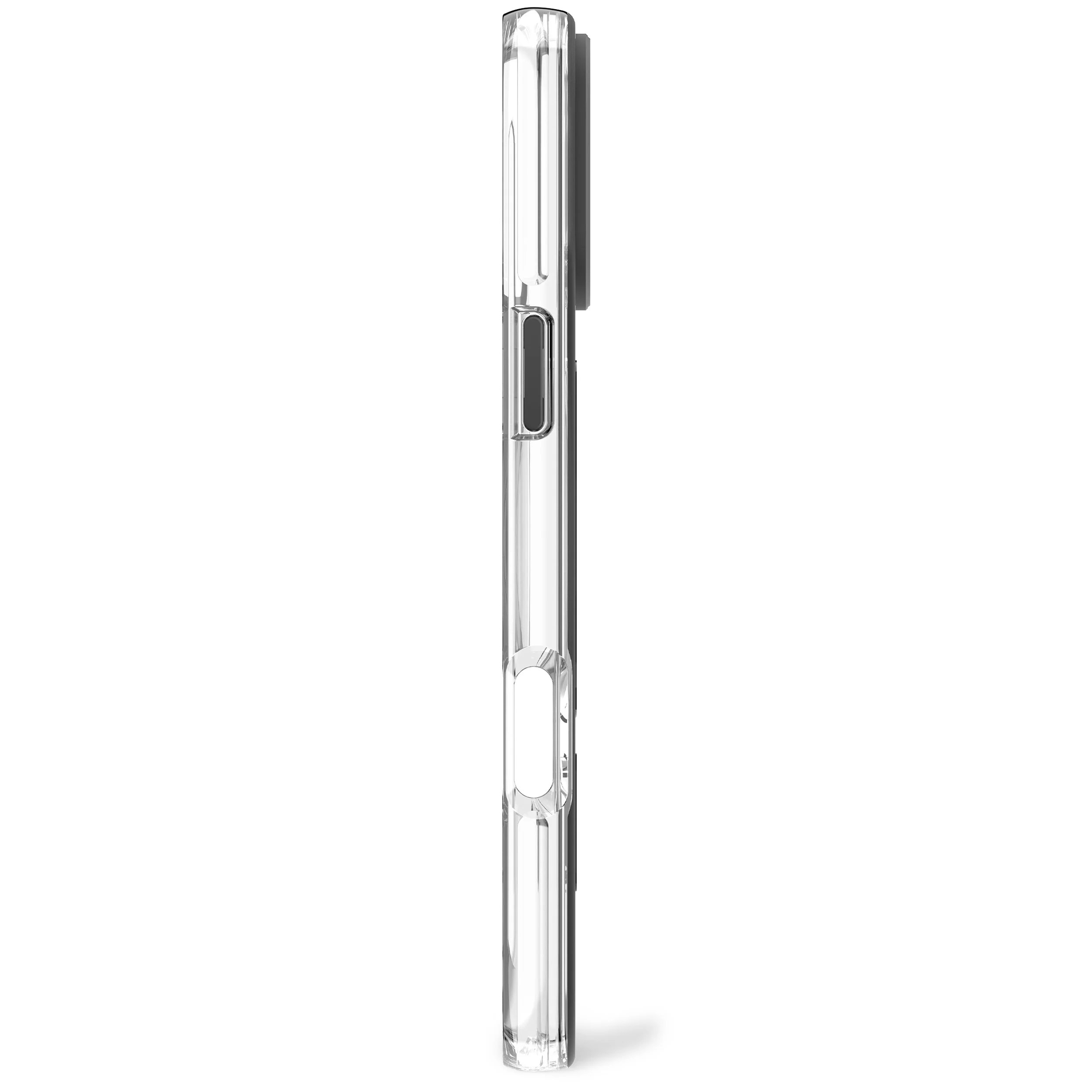 Recycled Plastic Transparent Clear Case | Frosted Black Transparent | iPhone 16 Pro Max | D25IPO16PMBCT2FK - Image 5
