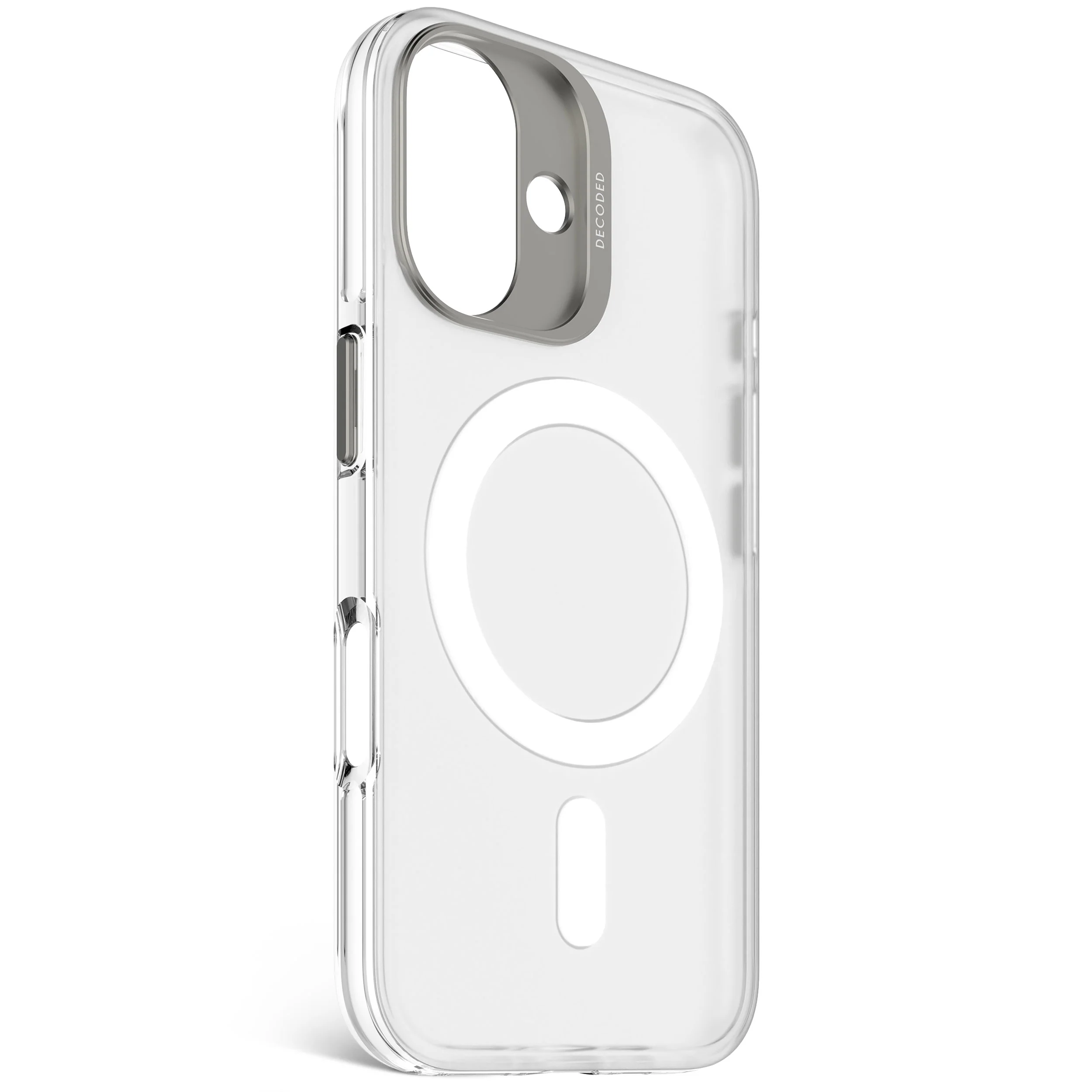 Recycled Plastic Transparent Clear Case | Frosted White Transparent | iPhone 16 | D25IPO16BCT2FE - Image 2