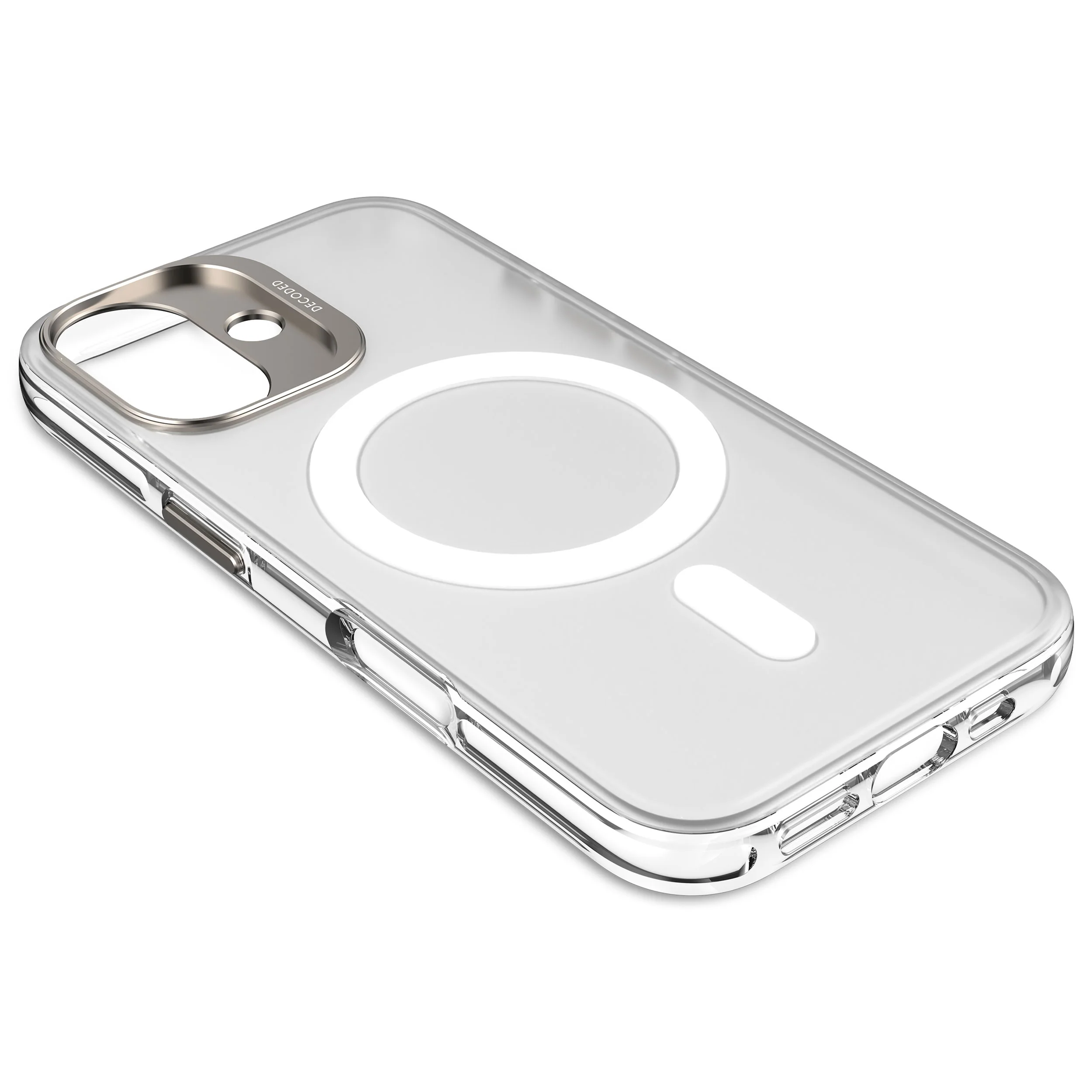 Recycled Plastic Transparent Clear Case | Frosted White Transparent | iPhone 16 | D25IPO16BCT2FE - Image 6