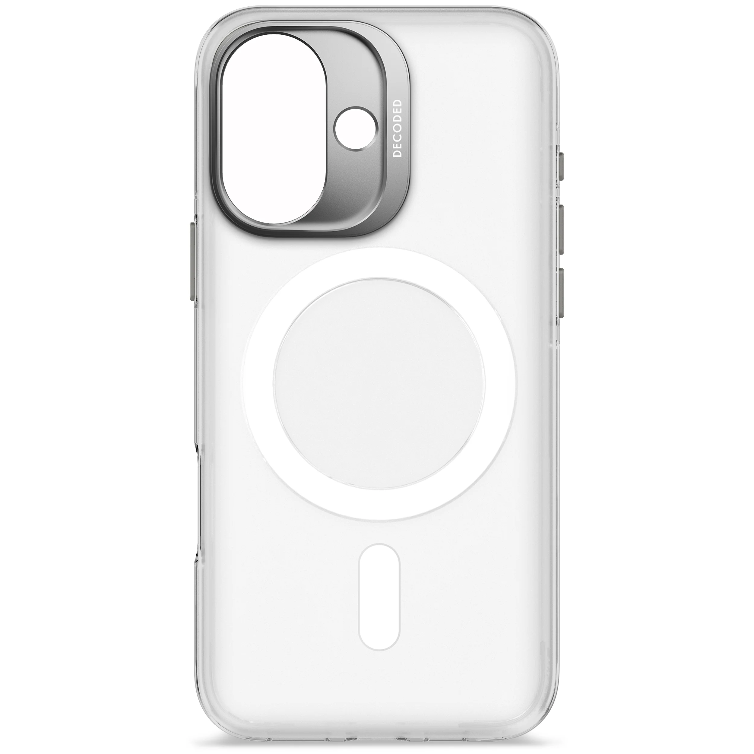 Recycled Plastic Transparent Clear Case | Frosted White Transparent | iPhone 16 | D25IPO16BCT2FE - Image 8
