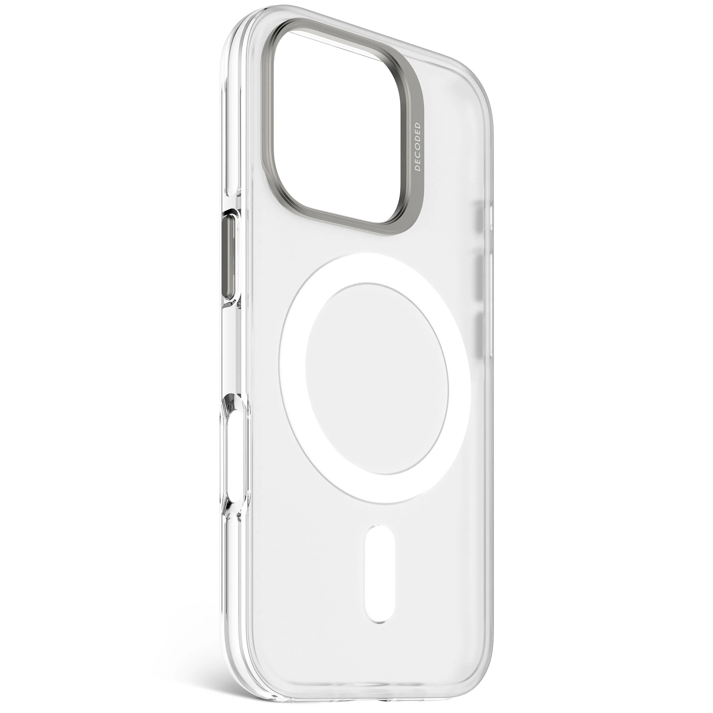 Recycled Plastic Transparent Clear Case | Frosted White Transparent | iPhone 16 Pro | D25IPO16PBCT2FE - Image 2