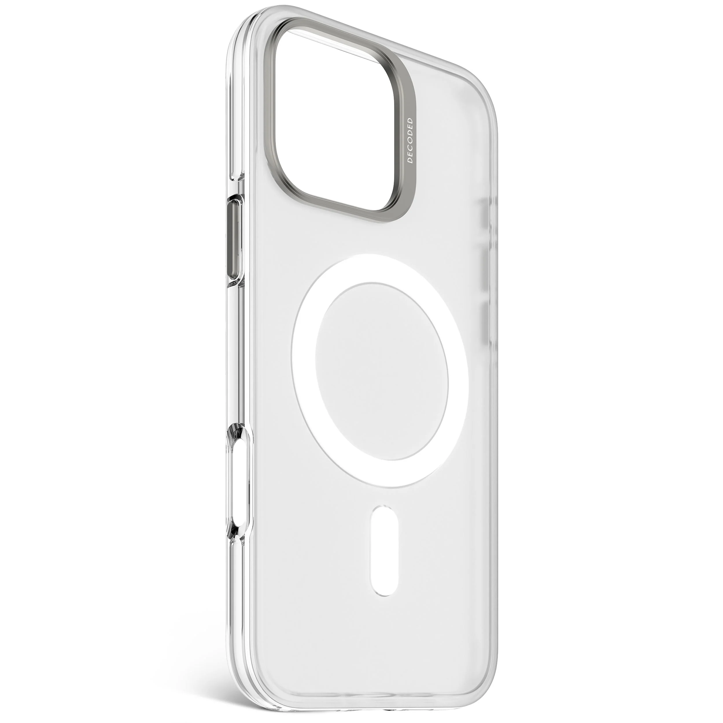 Recycled Plastic Transparent Clear Case | Frosted White Transparent | iPhone 16 Pro Max | D25IPO16PMBCT2FE - Image 2