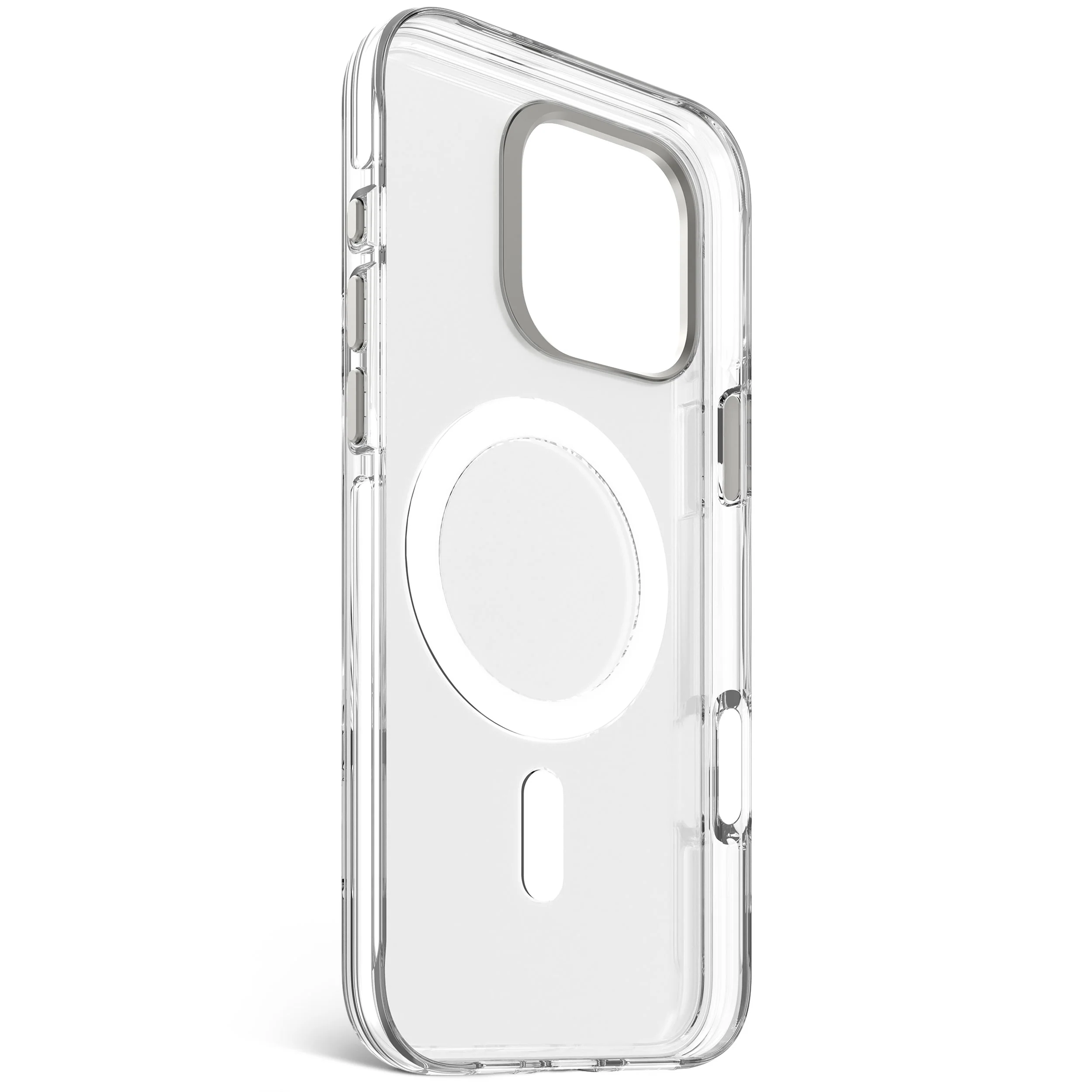 Recycled Plastic Transparent Clear Case | Frosted White Transparent | iPhone 16 Pro Max | D25IPO16PMBCT2FE - Image 3