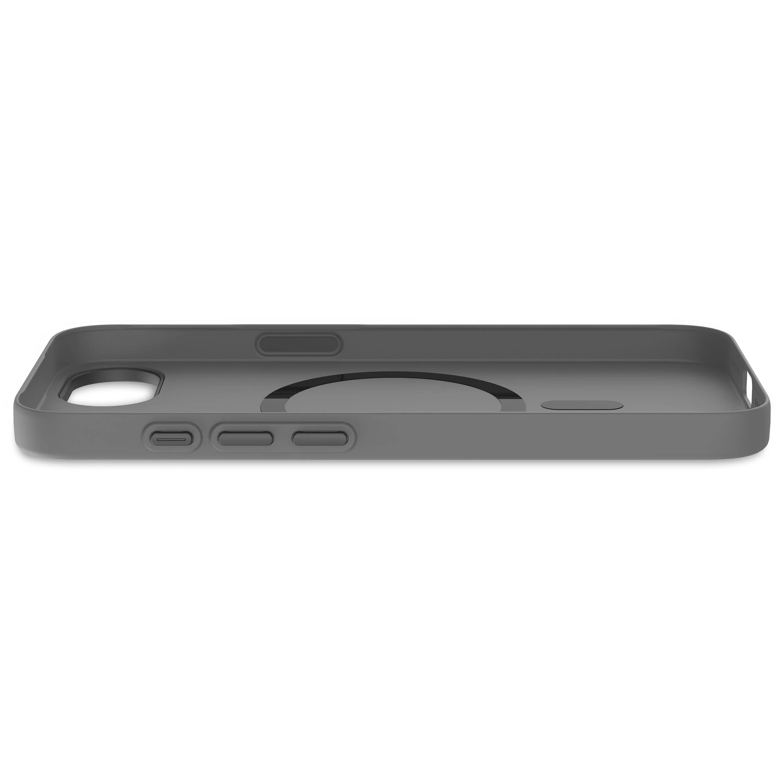 Recycled Plastic Transparent Clear Case | Frosted Black Transparent | iPhone 17e / 16e | D25IPOSEBCT2FBK - Image 4