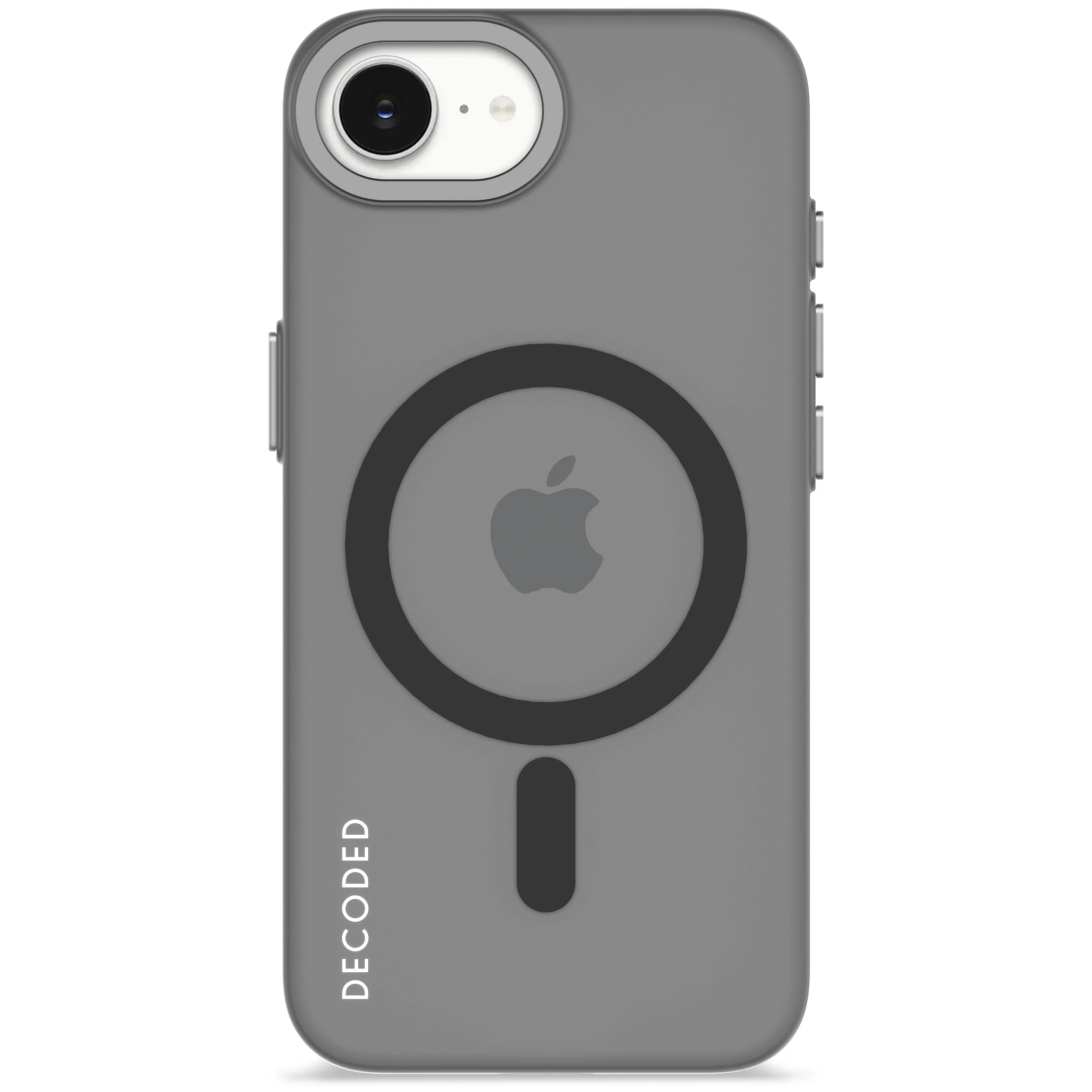 Recycled Plastic Transparent Clear Case | Frosted Black Transparent | iPhone 17e / 16e | D25IPOSEBCT2FBK - Image 8
