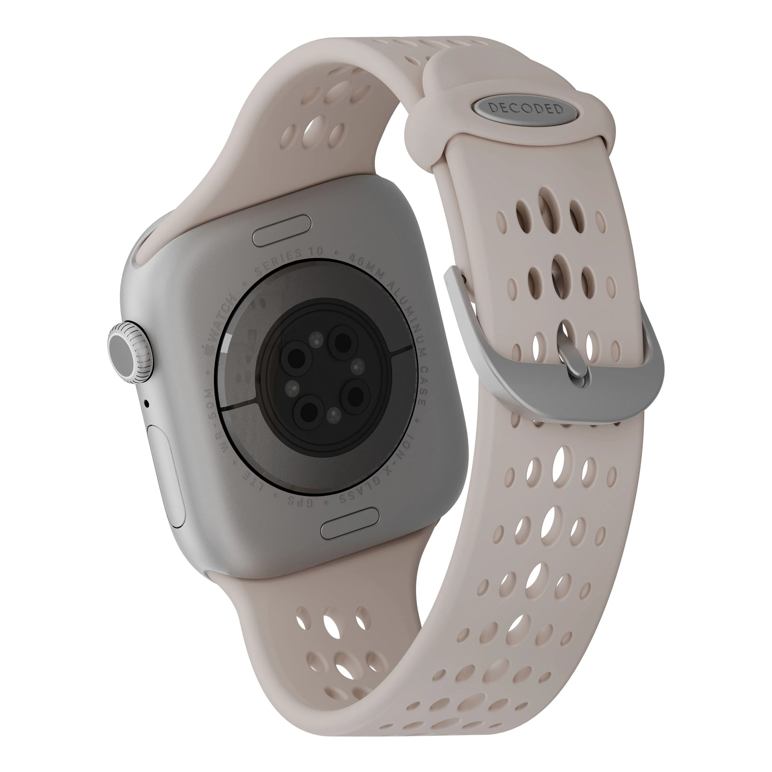 Silicone Ares O Buckle Watch Band | Clay | 38mm to 42mm | D26AWS42ABS1CY - Image 3