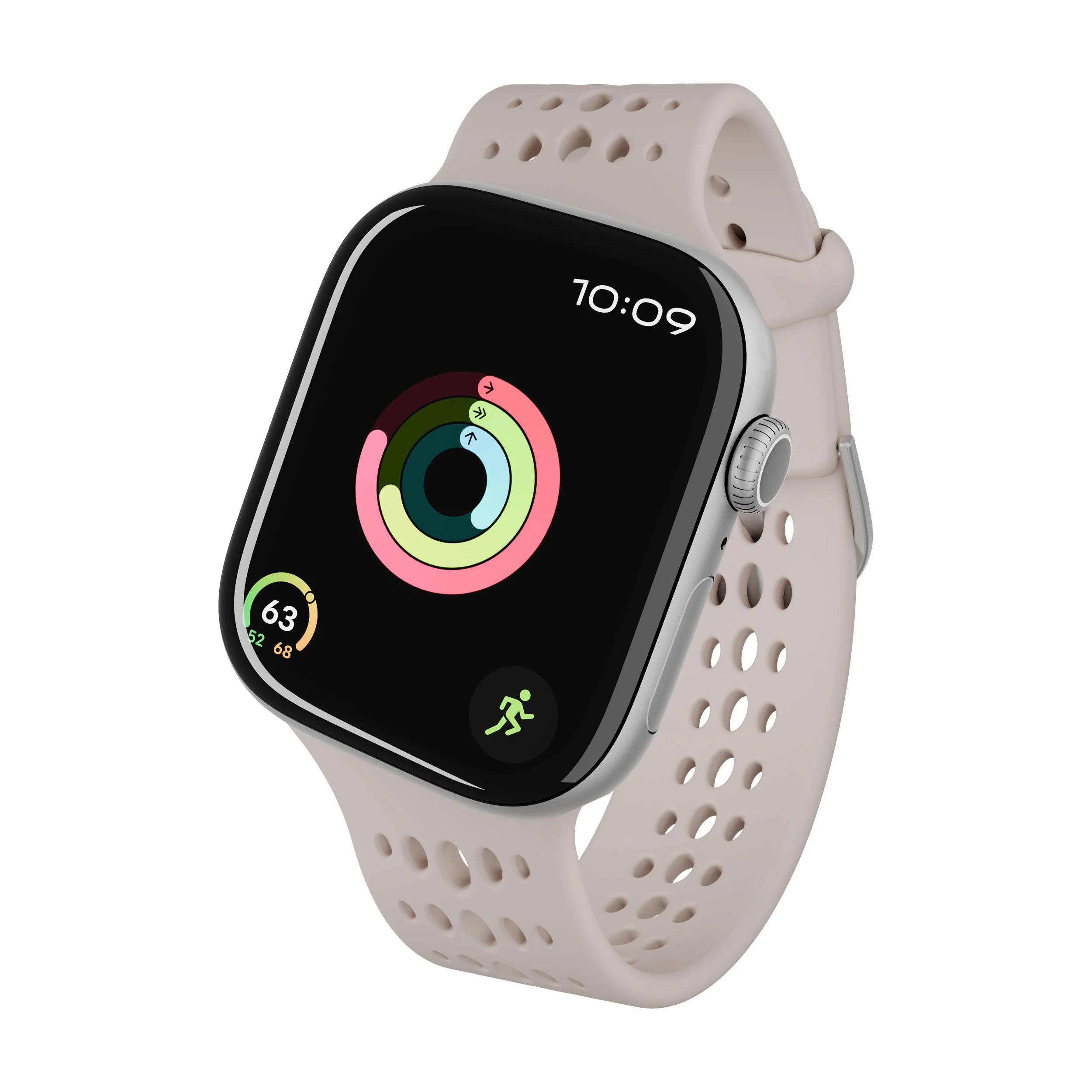 Silicone Ares O Buckle Watch Band | Clay | 38mm to 42mm | D26AWS42ABS1CY - Image 5