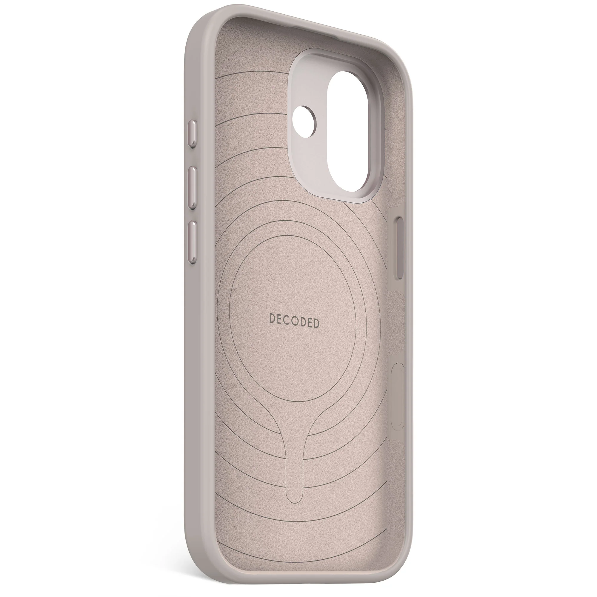 AntiMicrobial Silicone Case | Soft Taupe | iPhone 17 | D25IPO17BCS9SE - Image 3