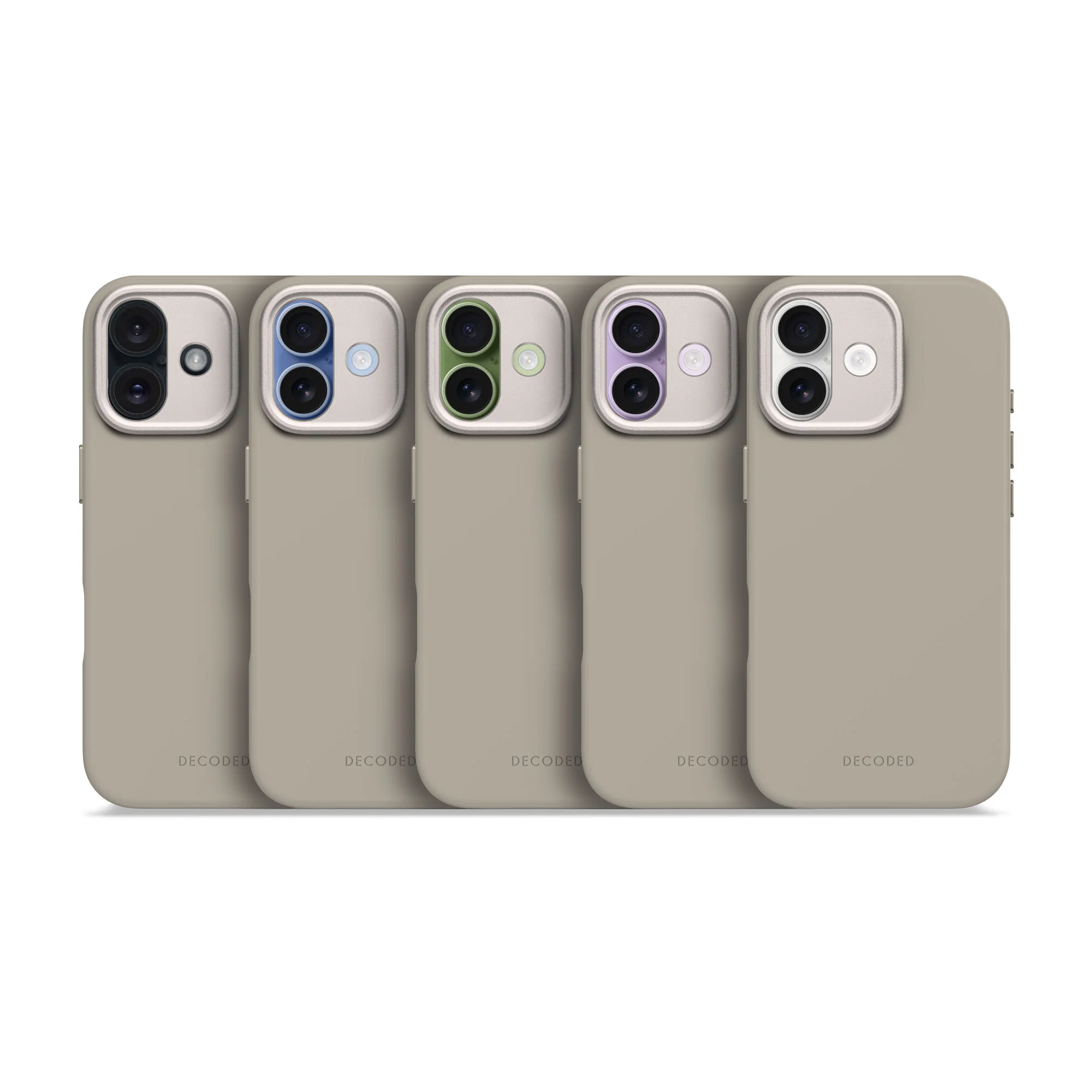 AntiMicrobial Silicone Case | Soft Taupe | iPhone 17 | D25IPO17BCS9SE - Image 9