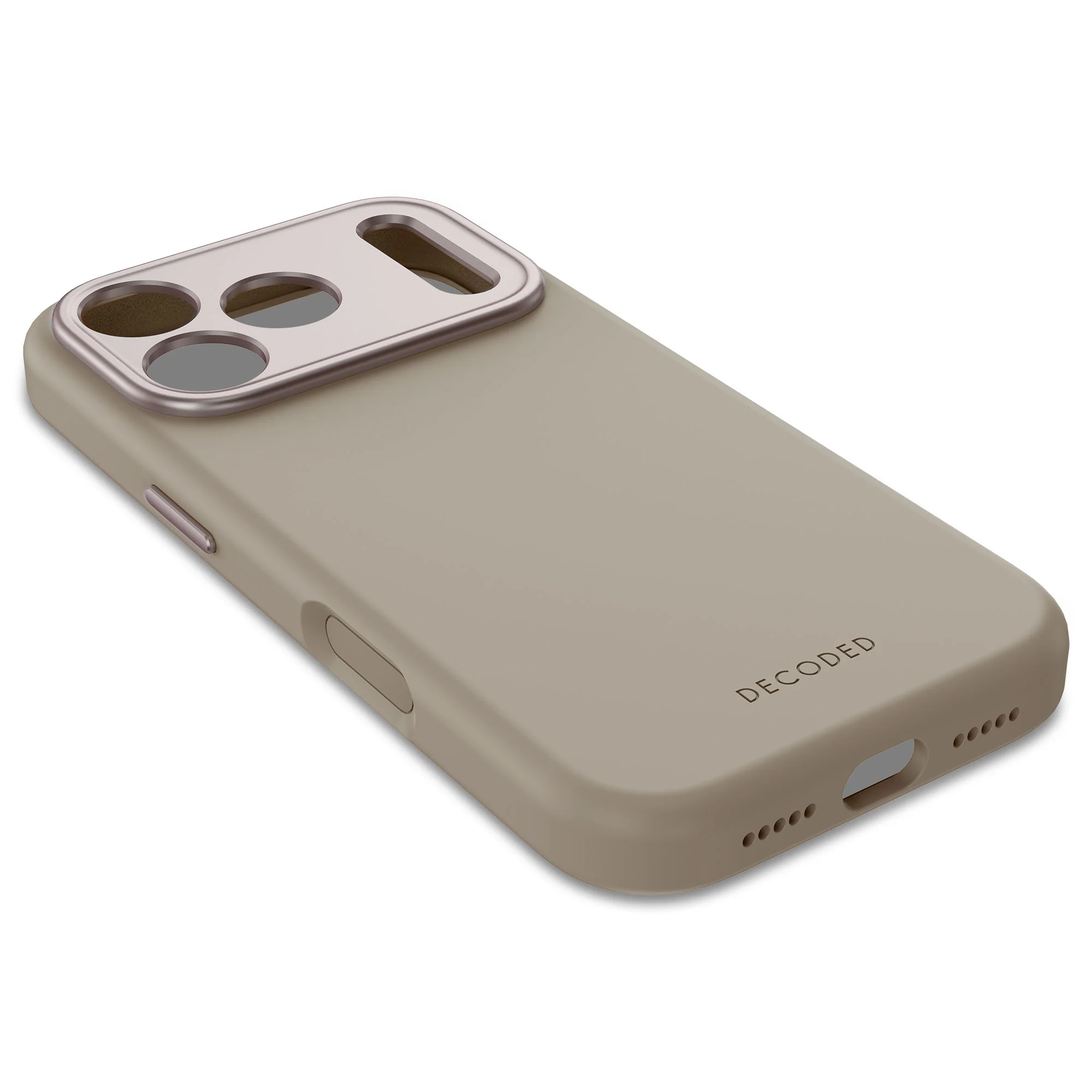 AntiMicrobial Silicone Case | Soft Taupe | iPhone 17 Pro | D25IPO17PBCS9SE - Image 8