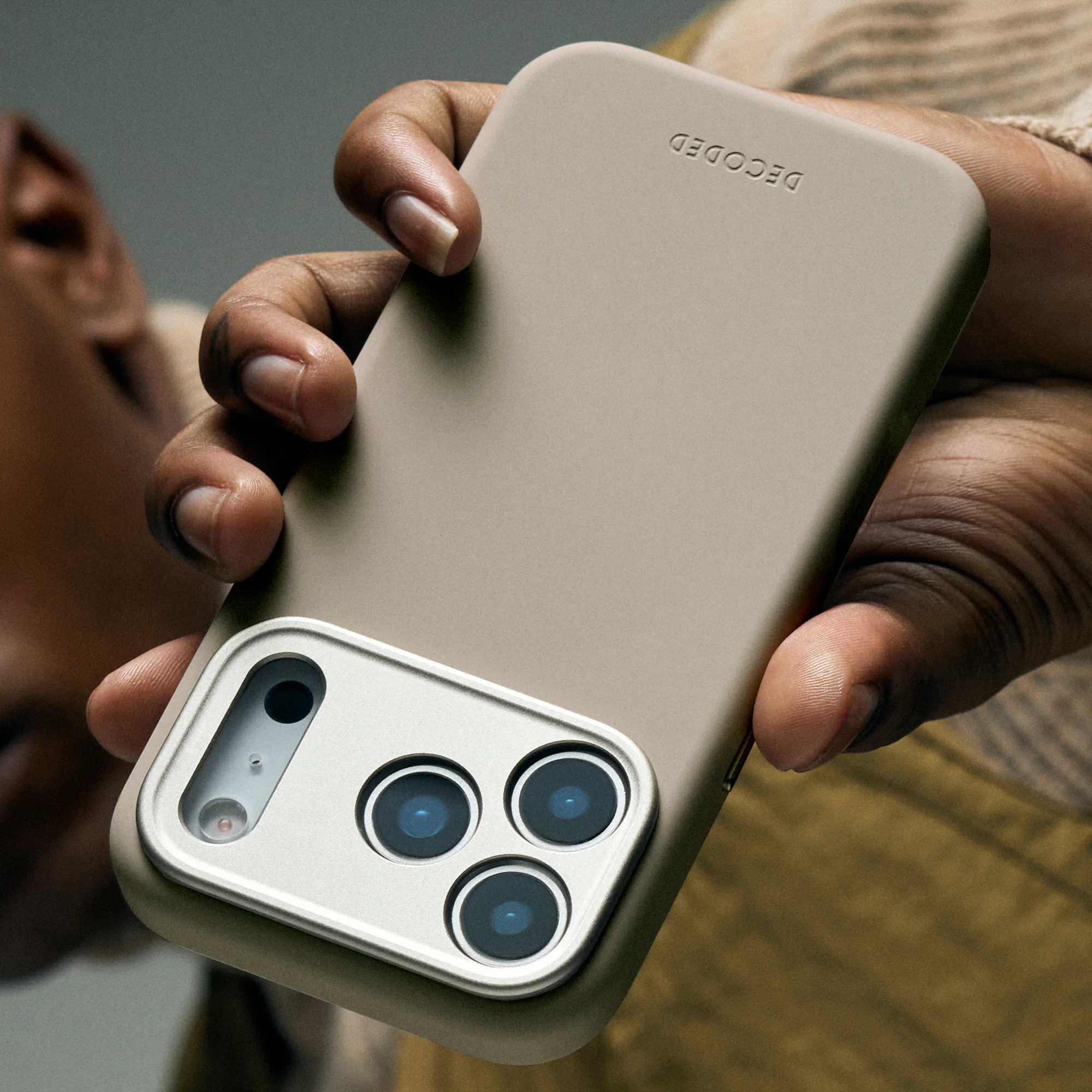 AntiMicrobial Silicone Case | Soft Taupe | iPhone 17 Pro Max | D25IPO17PKBCS9SE - Image 5