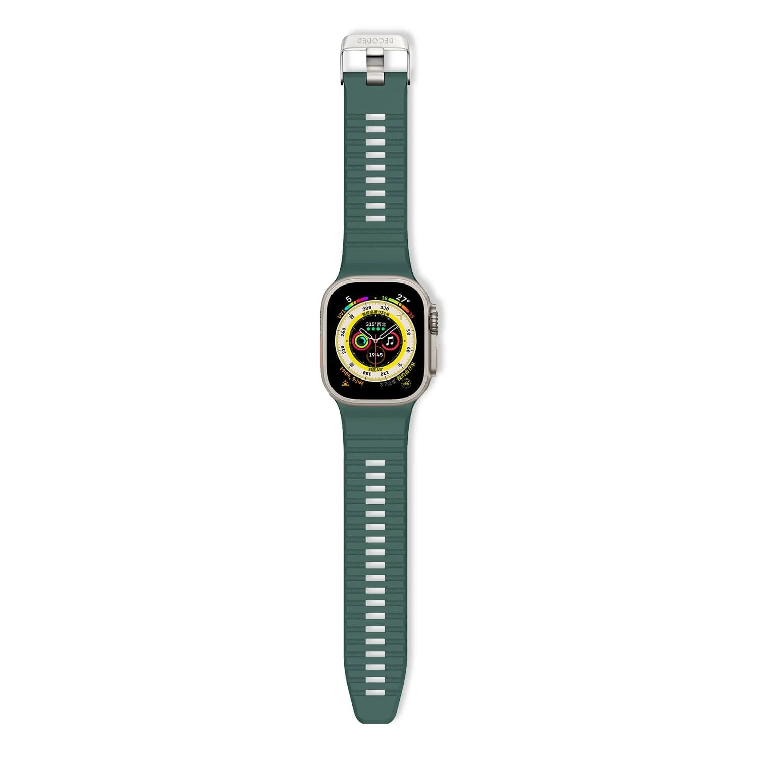 Sport Silicone Ultra Traction Band | Light Moss | Apple Watch Ultra | D24AWS49UTS1LS - Image 2