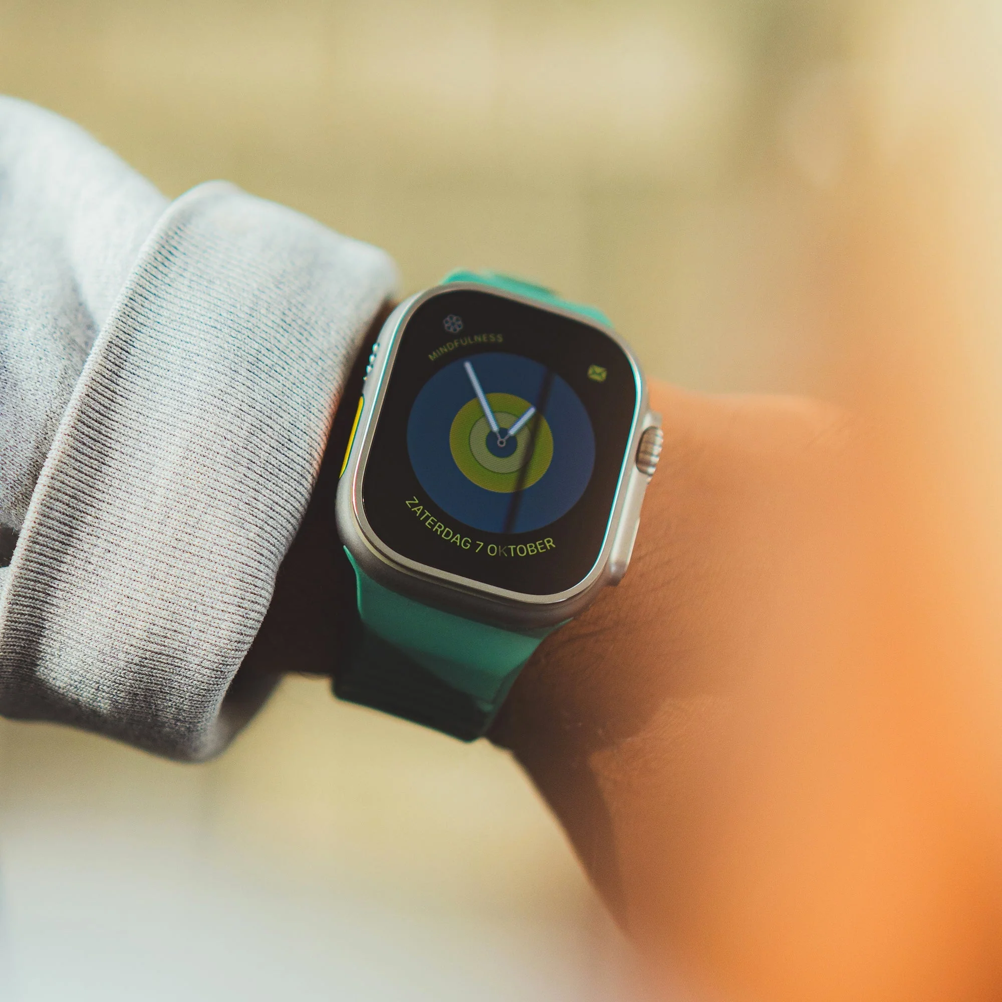 Sport Silicone Ultra Traction Band | Light Moss | Apple Watch Ultra | D24AWS49UTS1LS - Image 3