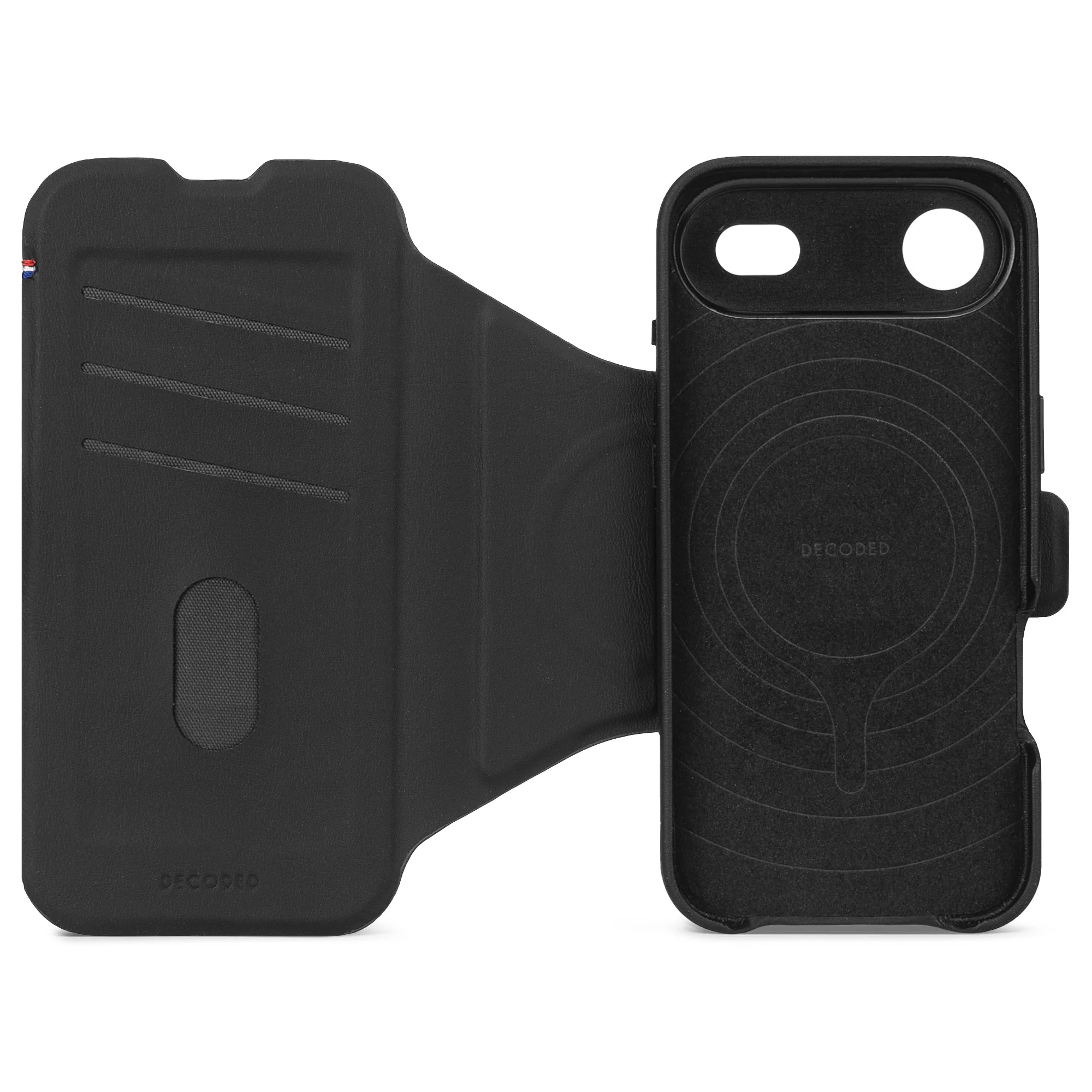 Textured Silicone Detachable Wallet | Phantom Black | iPhone Air| D26IPO17ADW3TSPK - Image 5