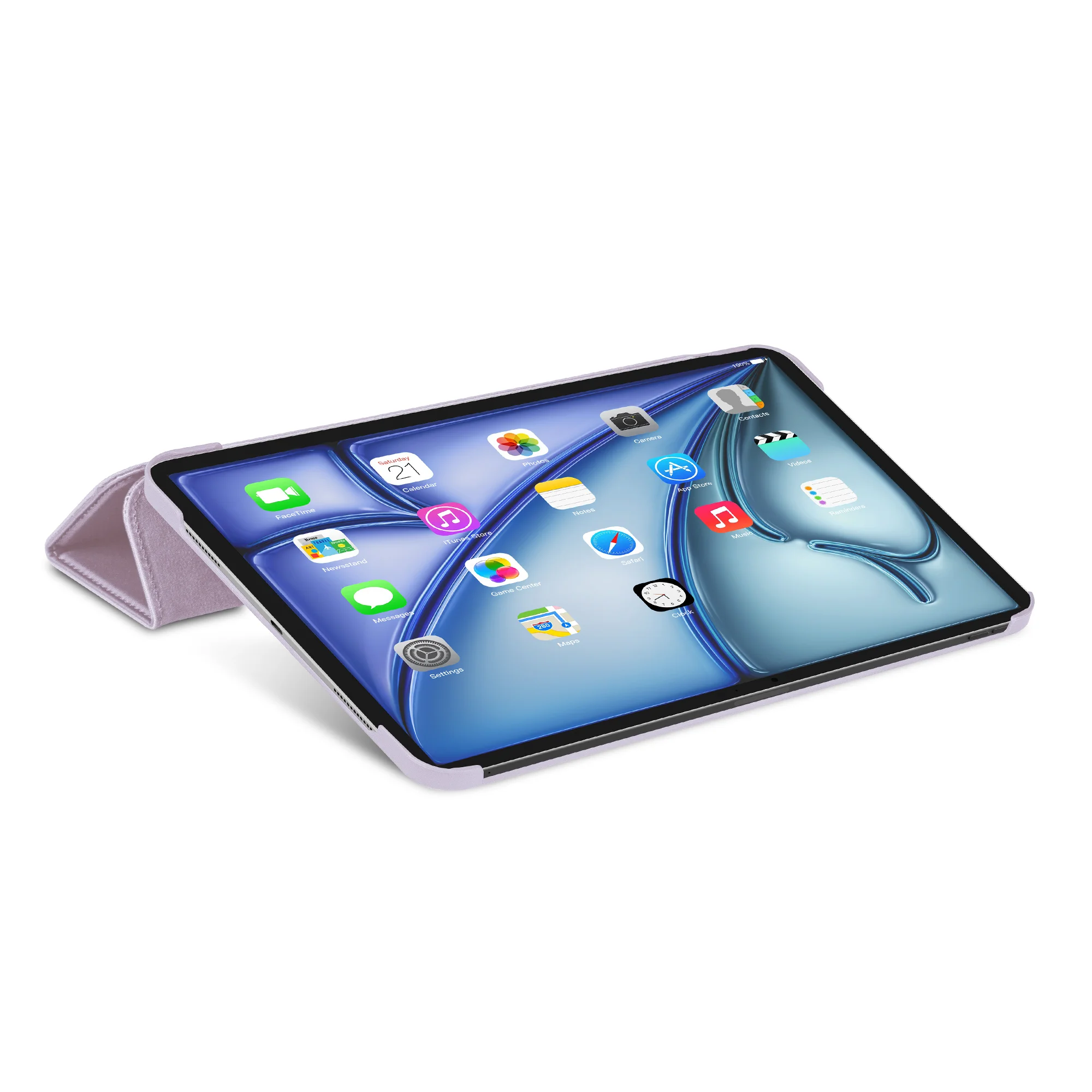 Textured Silicone Slim Cover | Lavender | iPad Air 11" | D24IPAA109SC1LR - Image 8