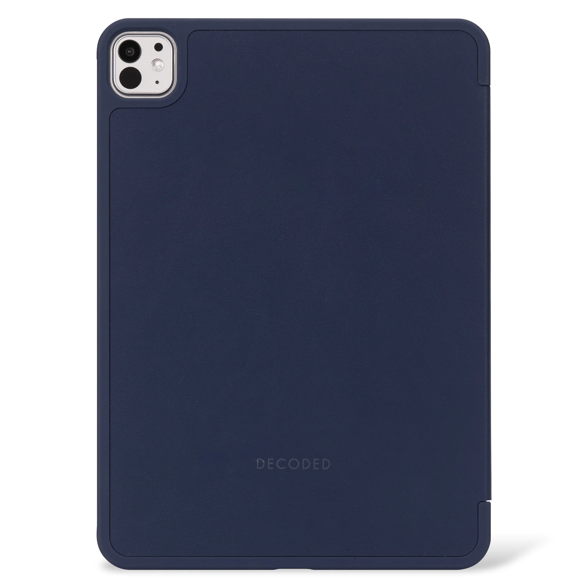 Textured Silicone Slim Cover | Navy Peony | iPad Pro 13" M4 & M5 | D24IPAP129SC1NE - Image 3