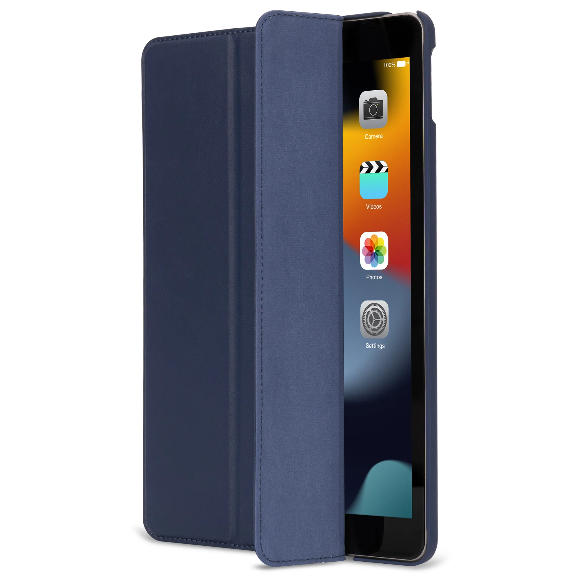 Textured Silicone Slim Cover | Navy Peony | iPad 7th-8th-9th gen | D24IPA102SC1NE - Image 5