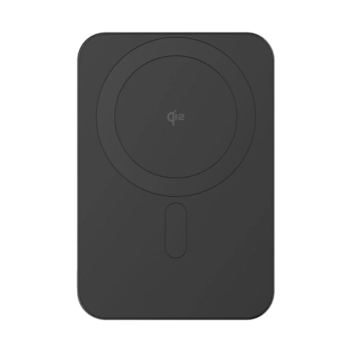 Aluminum Slim Qi2 Wireless Powerbank 10.000 mAh | Black | D25MSPB10BK - Image 6