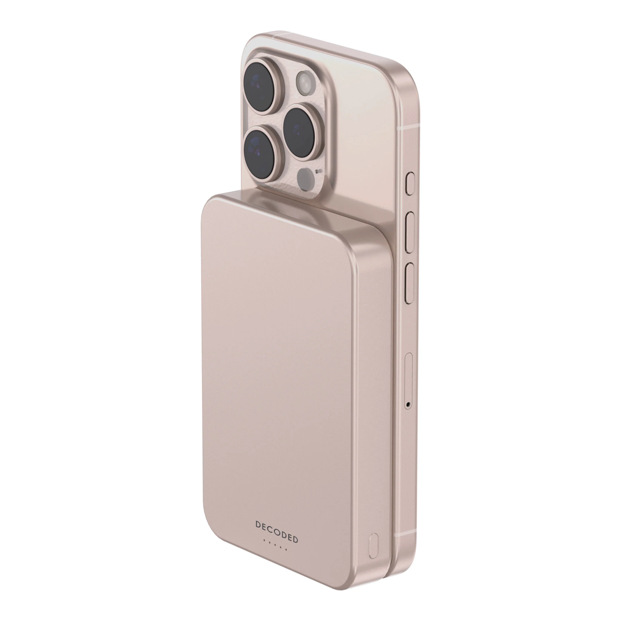 Aluminum Slim Qi2 Wireless Powerbank 10.000 mAh | Desert Rose | D25MSPB10DD