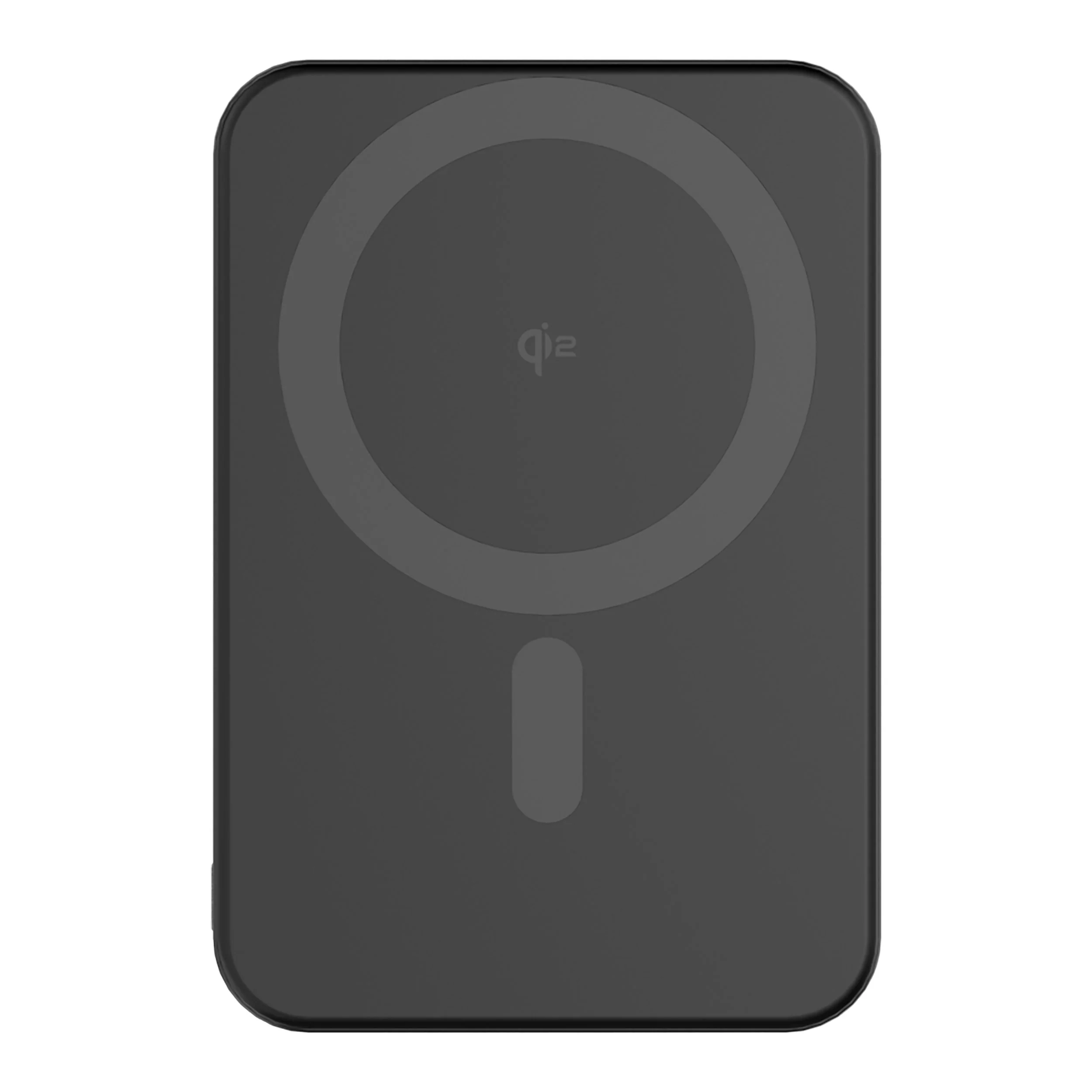 Aluminum Ultra Slim Qi2 Wireless Powerbank 5.000 mAh | Black | D25MSPB5BK - Image 8